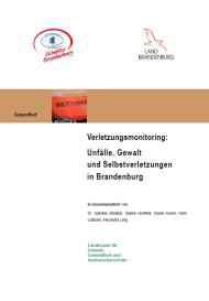 Genutzte Datenquellen zum Unfallgeschehen National Brandenburg