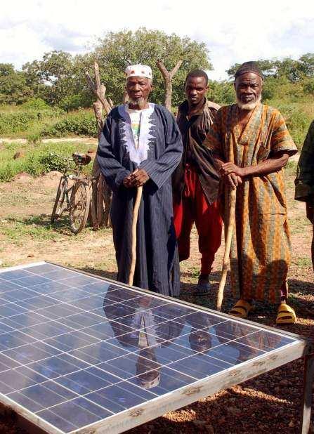 Solar2World- Beispiele Das Hilfsprogramm Solar2World ist auf den afrikanischen Kontinent fokussiert.