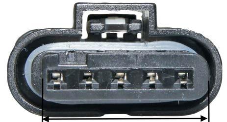 PRS956 Stecker 5polig 21mm
