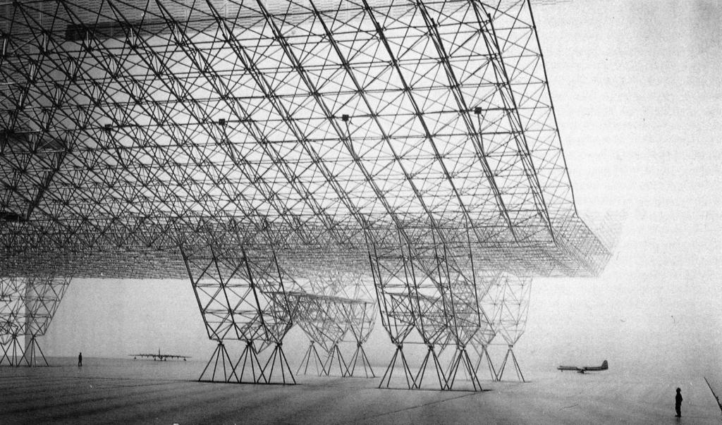 US Air Force Hangar Projekt, 1951, Arch.