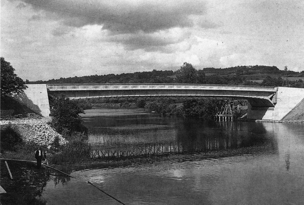 Brücke über die Marne, Luzanzy, 1946, Arch. & Ing.