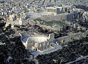 1458 wurde die Akropolis von den Türken besetzt, die den Parthenon in eine Moschee und das Erechtheion in einen Harem umwandelten.