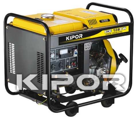 KIPOR-Generatoren Dieselgenerator ID6000 Diesel-Inverter-Generator 12 VDC - 5 A 21,7 A 5.0 kw 5.