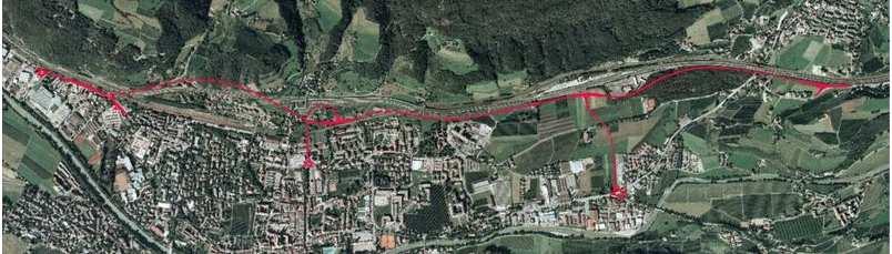 Ausschreibung Mittelanschluss Brixen Das erste Baulos der Umfahrung von Brixen wurde im Jahre 2011 für den Verkehr freigegeben Beendigung des ersten Bauloses durch den Mittelanschluss, derzeit in