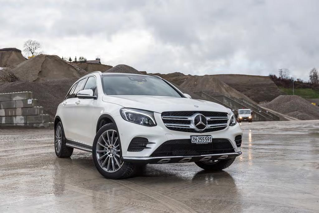 Ein SUV setzt auf elegante Vielseitigkeit Nach einer radikalen Wandlung präsentiert sich der neue Mercedes GLC gleichermassen als gestylte Diva wie als Reiselimousine mit unbeschreiblichem