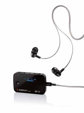 Die sehr gute Stereo-Klangqualität durch den Kopfhörer im Lieferumfang sind ein weiteres wichtiges Qualitätsmerkmal.