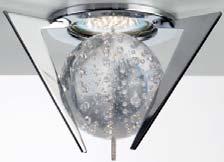 Downlights TRIZTAN Durchmesser: 7 cm / 11,5 cm Einbautiefe: min. 8 cm Öffnungsmaß: 6,8 cm für Halogenlampe 12 Volt, MR 16, max. 35 Watt, incl.