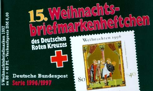 Markenheftchen des Deutschen Roten Kreuzes