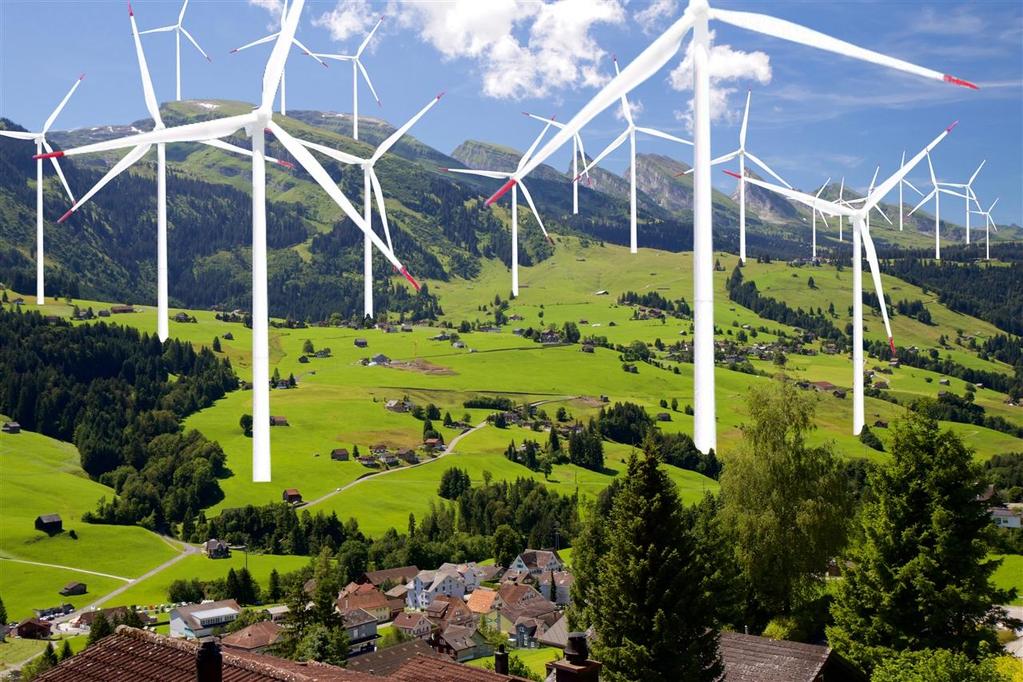Ausbau erneuerbarer Energien: Energiestrategie 2050 sieht 1000 Windkraftanlagen vor