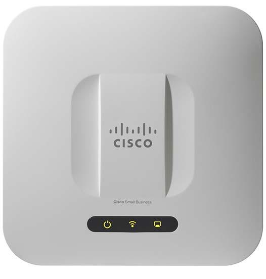 Abbildung 2: Vorderseite des Cisco WAP551/WAP561 Wireless-N Access Point mit PoE Abbildung 3: Rückseite des Cisco WAP551/WAP561 Wireless-N Access Point mit PoE Merkmale und Funktionen Wählbare oder
