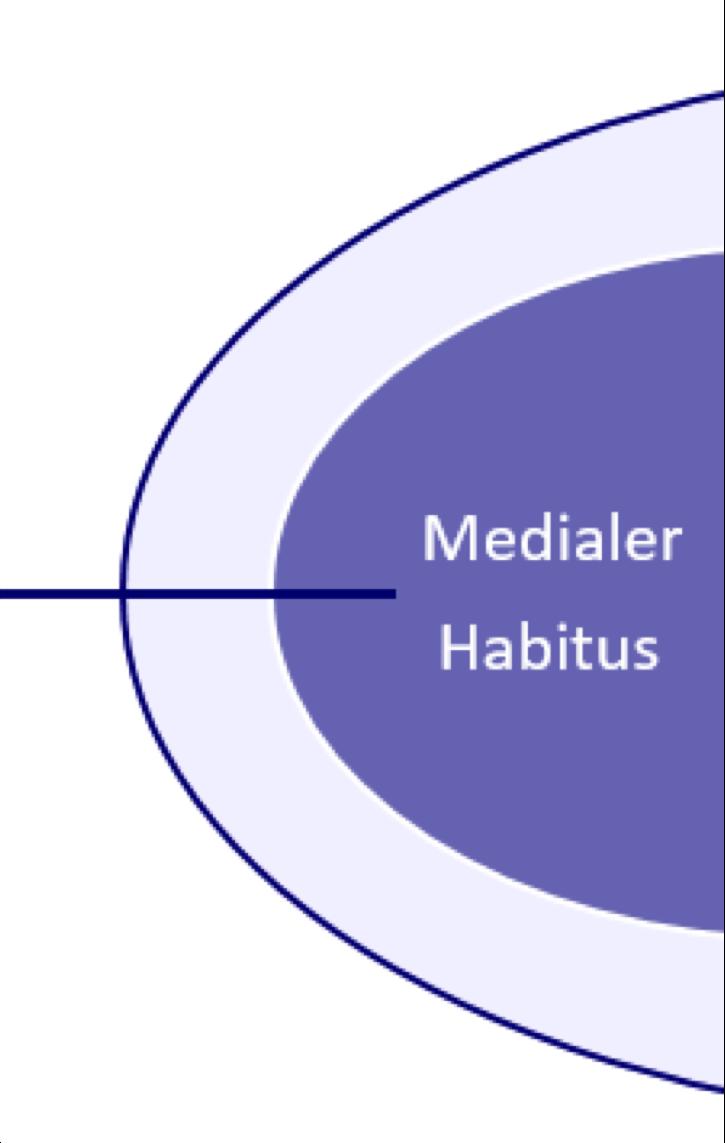 14 TheoreNscher Rahmen Medialer Habitus System dauerhader medienbezogener Disposi2onen: Übergeordnete Haltung bzgl.