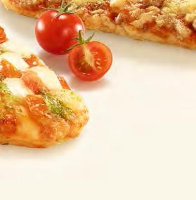 Tomato-Mozzarella, 155 g 3193 155 g 5924 g 3 bags x 12 pcs = 36 pcs 4005975031932 A pizza range with a distinctive triangular