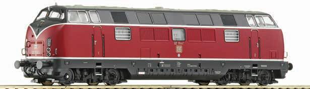 partially etched Diesellokomotive 221 103, DB Diesel locomotive 221 103, DB Wieder im Programm Available again 213 PluX16 Quart. 3 / 2017 Art. Nr.: 73820 169,00 Art. Nr.: 73821 239,00 Art.