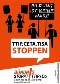 April in vielen hessischen Städten Info-Veranstaltungen und Kundgebungen gegen das geplante Freihandelsabkommen TTIP statt. Die HLZ berichtet aus Kassel und Frankfurt.