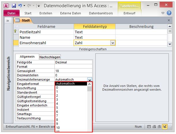 7 Datenmodellierung in MS Access 156 Abb.