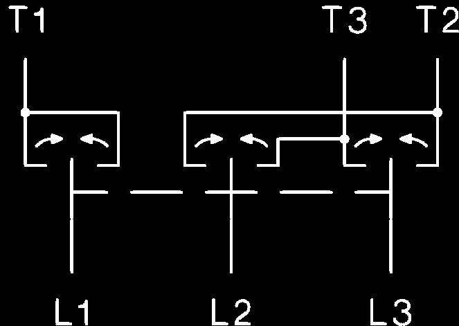 Umschalter mit 0-Stellung, isolierstoffgekapselt Stern-Dreieck-Schalter, isolierstoffgekapselt 1-polig 20A - 48 M10 P U1 IN 036 120 1 0,11 1-polig 32A - 64 N20 P U1