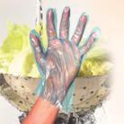Handschuhe Hygiene Einweghandschuh HDPE reißfest für kurze Arbeiten an Lebensmitteln