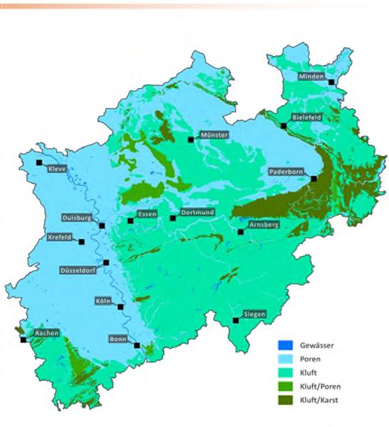 Geologie Hydrogeologie Hydrogeologisch kritische Bereiche Wasserschutzgebiete &
