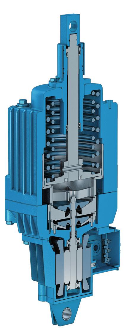 ELEKTROHYDRAULISCHE HUBGERÄTE ELDRO AUFBAU UND FUNKTION DRUCKLASCHE KOLBENSTANGENSCHUTZROHR