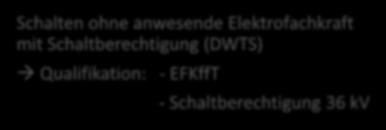 2.5 Schulungsablauf techniker DWTS Arbeitsbeginn bei (DWTS) EuP Unterweisung techniker ohne elektrische Ausbildung 1 Jahr Elektrotechnik für techniker für Windenergieanlagen in Oldenburg Praktischer