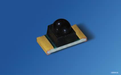 214-1-28 High Power Infrared Emitter (85 nm) IR-Lumineszenzdiode (85 nm) mit hoher Ausgangsleistung Version 1. Features: High optical power Double Stack emitter Very small package: (LxWxH) 3.2 mm x 1.
