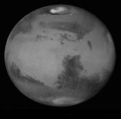 Mars: Masse: M = 6,42 x 10 23 kg Radius: R = 3397 km