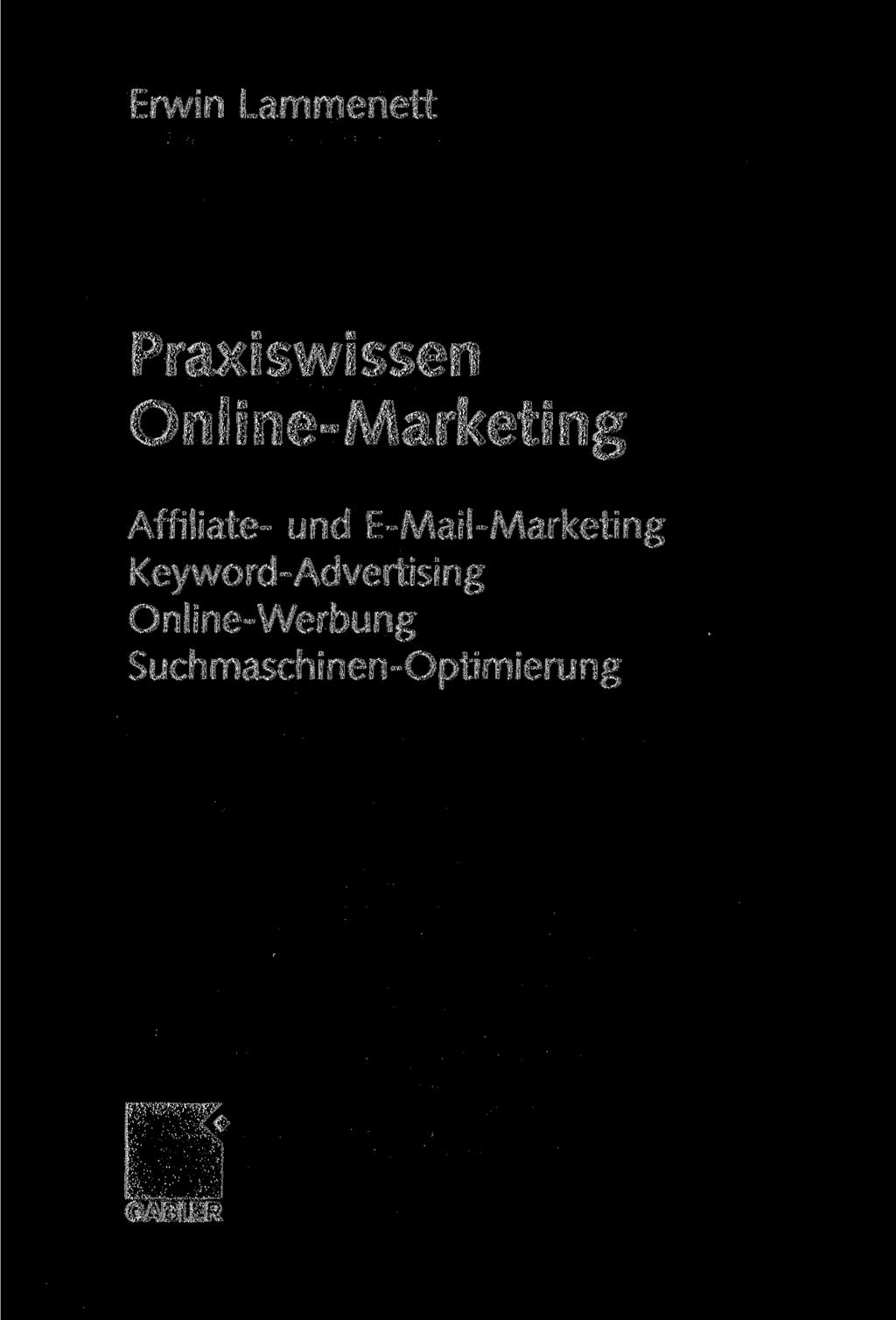 Erwin Lammenett Praxiswissen Online-Marketing Affiliate- und