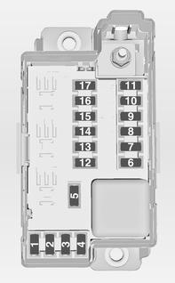 Stromkreis 1 Adaptives Fahrlicht 2 3 4 5 6 Fensterheber hinten rechts 7 Adaptives Fahrlicht 8 Anhängermodul,