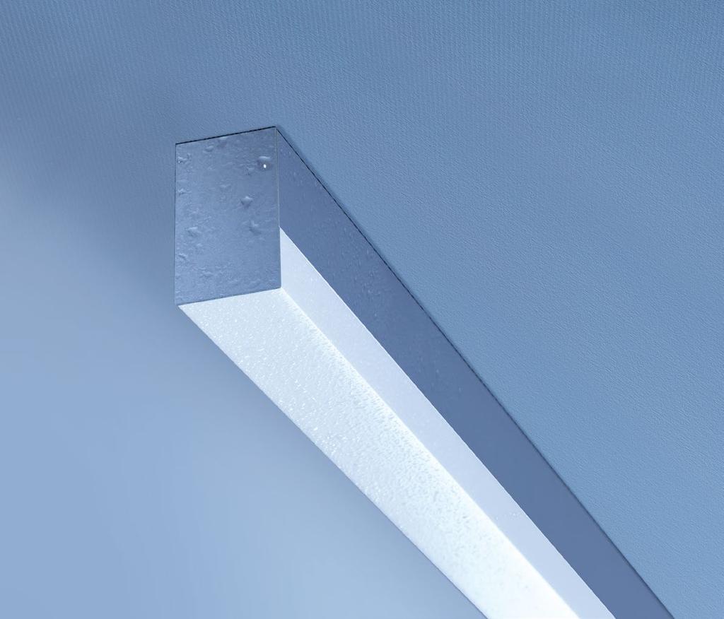 Travis-A2-IP44 Travis-A2 I Wand-/ Deckenleuchte direktstrahlend Opal-Diffusor aus opalem, mattiertem Acrylglas geeignet für Allgemeinbeleuchtung Leuchtenkörper aus Aluminium-Strangpress-Profil,