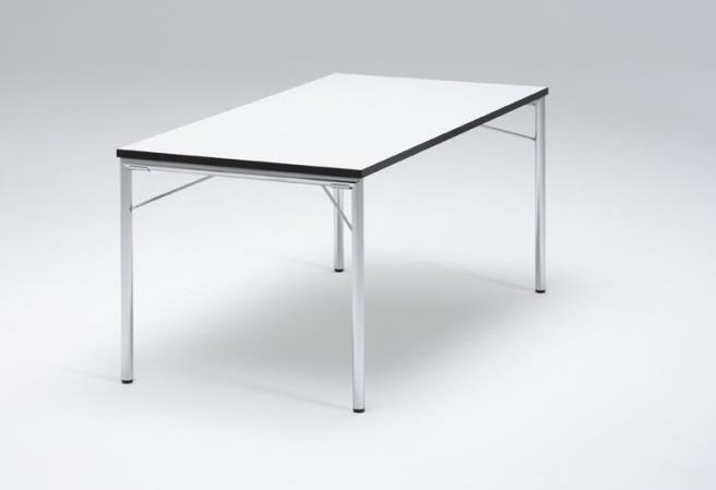 Tische können von einer Person auf- und abgebaut werden Hohe Formstabilität =