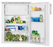 Kühlraum Kühlraum-Innenbeleuchtung Höhenverstellbare Glasablagen: 2 1 Obst- und Gemüseschublade Mechanische Temperaturregelung Anschlusswert (Watt): 75