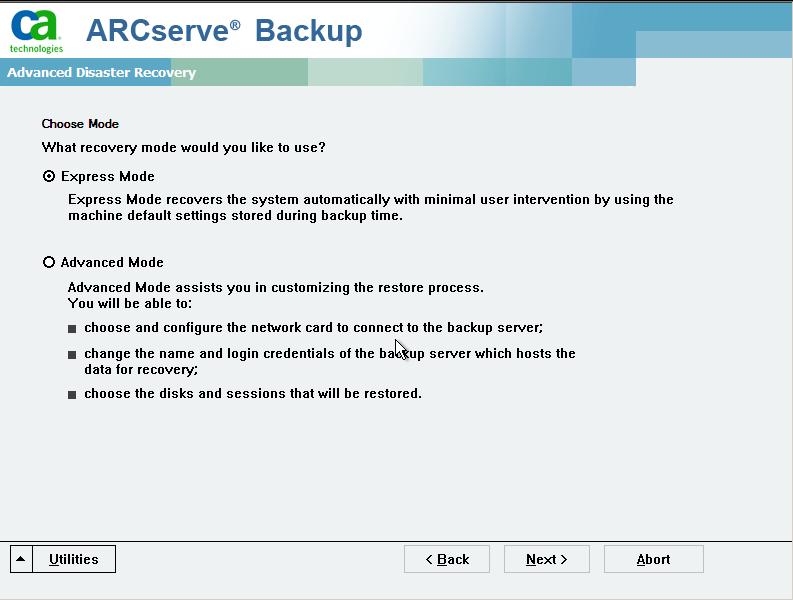 Voraussetzungen für die Disaster Recovery-Wiederherstellung mit startfähigem Band für Windows 2003 Abschließen des Disaster Recovery-Prozesses unter <win> Server 2003 mit einem startfähigem Band im