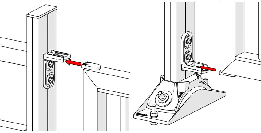 Es muss jedoch zwischen der Unterkante des Türelements und der Oberkante des Belags mindestens ein Spalt von 5-6 cm verbleiben.