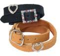 doppelt, mit Schnalle Leather bracelet with motif, double, with