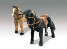 100 kg cowboy horse, plush, with sound, carries up to
