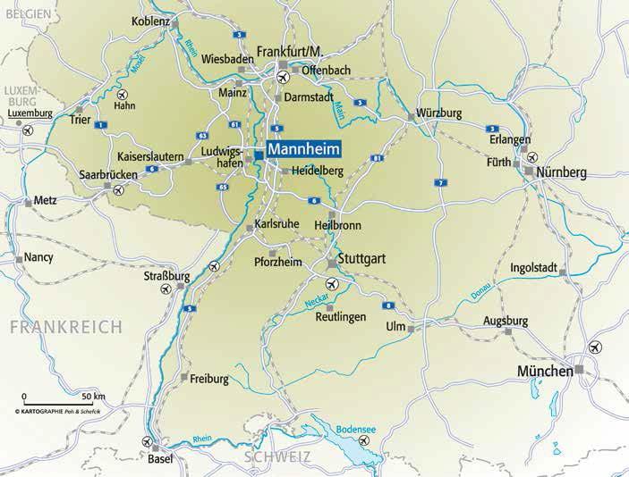 FactSheet Mannheim 332.000 Einwohner 178.000 Beschäftigte 8.