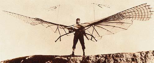 Es wurde nie gebaut. Werner Siemens baute im Jahr 1847 das erste mit Schießpulver betriebene Flugzeug. Leider konnte es nur kurze Hüpfer über dem Boden machen.