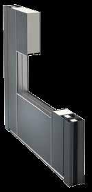 Sicherheitsniveau Die Serienverriegelung erschwert ein Aushebeln von HBI-Haustüren: Dazu greifen stabile Bolzen und Schwenkriegel oben und unten in eine massive Schließleiste im Rahmen.