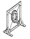 Eine Zusammensetzung der Cavalettis umfasst höchstens vier Elemente, die in gleichem Abstand von 160 cm bis 200 cm aufgestellt werden. 3.4.
