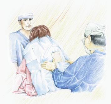 Die Regionalanästhesie Wenn Sie für Ihren Kaiserschnitt eine Regionalanästhesie bekommen kann ihr Partner sie in den Kreißsaal begleiten.