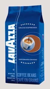Luigi Lavazza Deutschland GmbH Lavazza Grand Espresso 40 Prozent Arabica 60 Prozent Robusta Mischung südamerikanischer Hochlandkaffees, kombiniert mit duftenden asiatischen Sorten und der Intensität