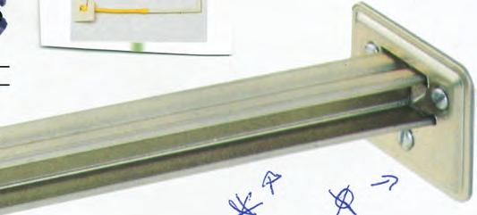 Z-Beschlag-Zubehör T-Schiene Halterung flach Kombi-H-Schiene Verpackungseinheit
