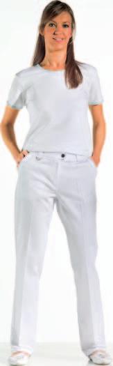 210 g/qm 7/8 Damenhose, raffinierter Bund mit Zierband, Gürtelschlaufen mit Nieten, RV im Beinabschluss Slim-Style