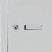 Garderobenschrank LIGHT Garderoben- & Schließfachsystem OFFICE Garderobenschrank Office GL06D1 Abteile 1850 600 500