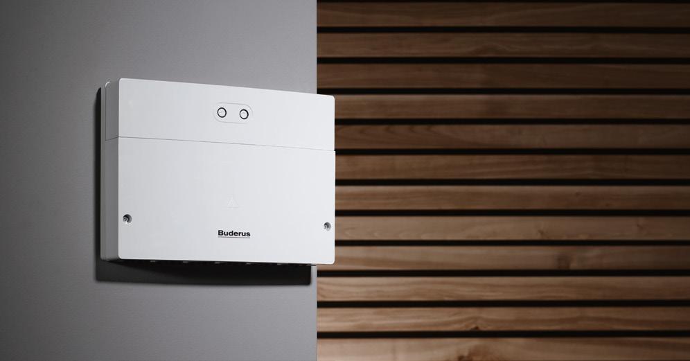Vorteile von Bosch SmartHome auf einen Blick: intelligente Anbindung an Wärmeerzeuger von Buderus Wärmeerzeugung und komfortable Einzelraumregelung arbeiten Hand in Hand für höchste Energieeffizienz