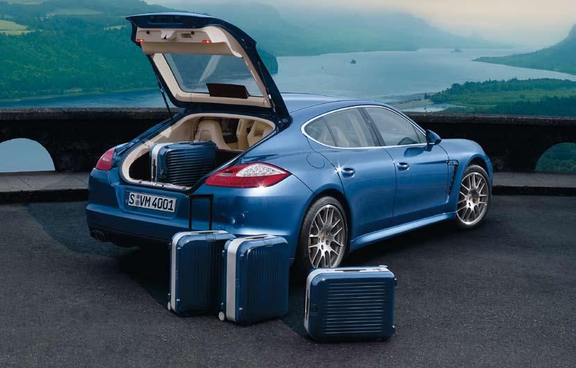 Panamera Reisebegleiter. Seite 7 Intelligente Reisebegleiter: Porsche Travel System AluFrame.