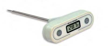 Robuste Thermometer - T-Form Robust instruments - T-Bar design GT1 / GT2 Robuste Thermometer mit verjüngter Einstechspitze (GT1) bzw. mit Eindrehspitze für Gefriergut (GT2).