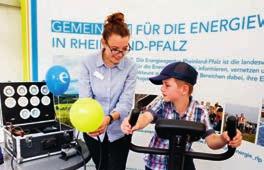 Auch beim Rheinland-Pfalz-Tag 2015 war die Energieagentur auf der Energiemeile präsent, deren Organisation und Gestaltung sie