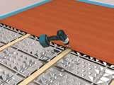 11) Montage der Bodenbeläge 1) Blechbeschichtung Die Bodenbeläge (Dielen ab mm, Parkett ab mm Stärke oder Trockenestrichelemente)