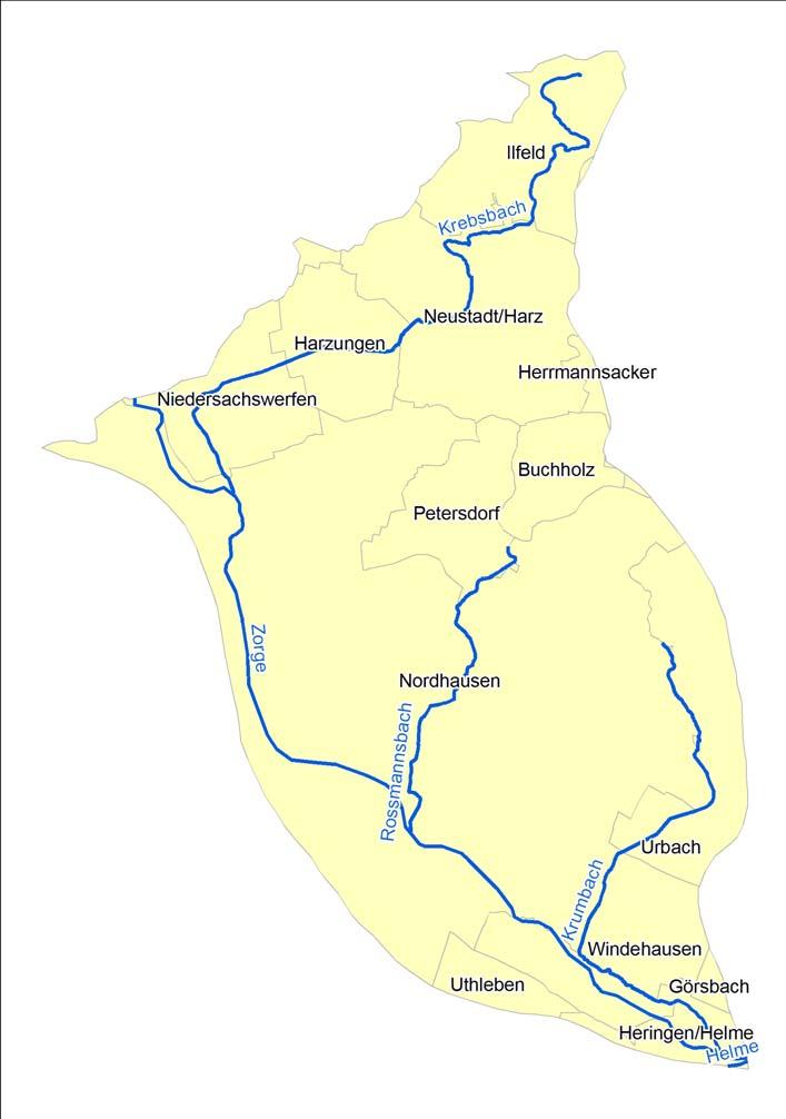 Gewässerrahmenplan Name Oberflächenwasserkörper allgemeine Angaben Flussgebietseinheit